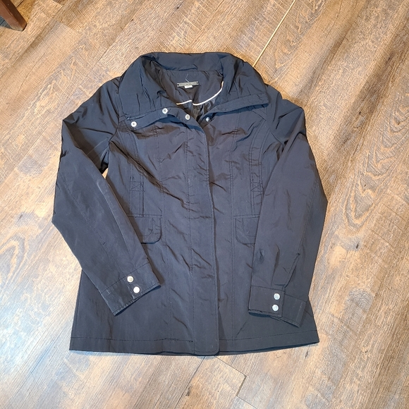 Johnston & Murphy Black light jacket Size Medium - Picture 2 of 9